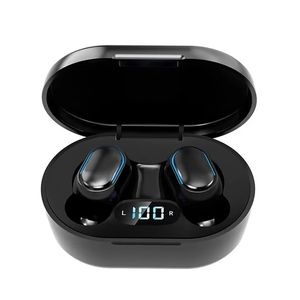 E7S TWS Wireless Earphones Bluetooth Headphones Noise Cancelling Waterproof LED Display Screen In ear Headset D Stereo Earbuds Stocking
