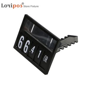 SHELF POP PRIS TALKER PRIS SIGN DISPLAY NUMBER SIGNAGE CARD CASE ETELCE HOLDER Plugin Frame Pin Replacerbar Tagghängare