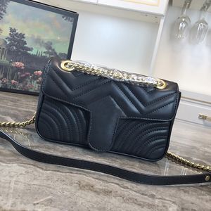 Top Marmont Quilted Mini Bags Women Chain Fashion Leather Famous Casual Designer Single Room Messenger Bags Wholesale