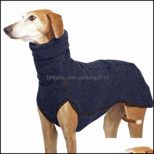 Dog Apparel Supplies Pet Home & Garden S-5Xl Greyhound Clothes Winter Autumn Turtleneck Coat Jacket Pharaoh Hound Great Dane Plove276k