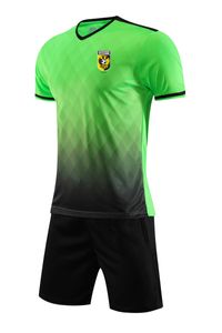 Stichting Betaald Voetbal Vitesse Men's Kids Leisure Home Kits Tracksuits Män snabbt-torr kort ärm Sportskjorta utomhus sport T-skjortor Top Shorts