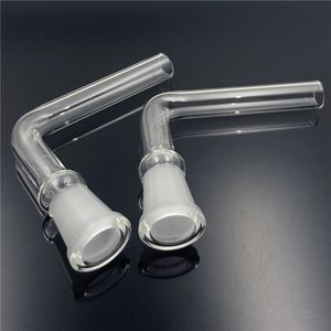 Bongs de vidro Downstem Pipes Bong haste inferior de 90 graus para cachimbo de água para fumar em copo