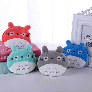 Wholesale totoro wallet coins purses for sale - Group buy 4 Colors Hot On Sale Kawaii Cartoon Totoro Children Plush Coin Purse Zipper Change Purse Mini Wallet Kids Girl Women For Gift