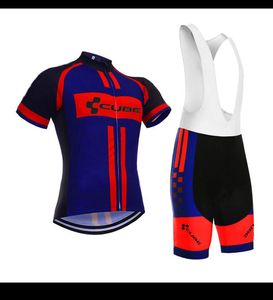 Pro Cube Team Jersey Radfahren Kleidung Männer Sommer Schnell trocknend Ropa Ciclismo Racing Bike Wear Mountainbike Outfits Y21041012