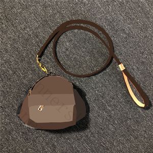 Pet Läderväska Leashrock Brown Letter Jacquard Husdjur Ryggsäck Hundkläder Utomhus Travel Bulldog Leash Tillbehör Tillbehör