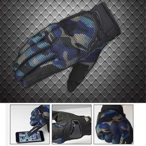 KOMINE GK-194 Summer Mesh Touch Screen 3D Motorcycle Gloves Motorbike Riding Racing Glove Camo Knight Men Moto Sports Guantes H1022