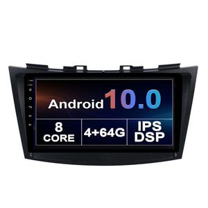 鈴木スウィフトのためのAndroid Car DVDラジオマルチメディアAndroid10プレーヤーWiFi Bluetoothミラーリンクカープレイとのナビゲーション