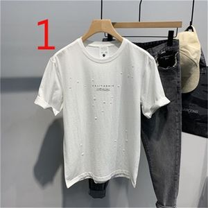 Wholesale tight fitting t shirts for sale - Group buy Men s ice silk T shirt half sleeved summer tight fitting color striped short sleeved thin section