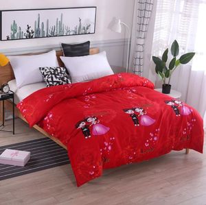 Hot Chinese Style Beding Set Printing Bed Duvet Cover Sets Queen King Quilt Cover Cases Textile (1pc Duvet Cover) F0303 210420