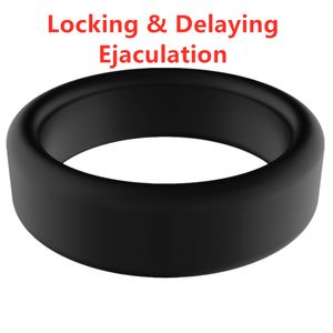 yutong Thick Training Locking Cock Rings Dildo Sleeve Penis Ring Adult Product nature Toys For Man Male Lasting Delay Ejaculation Exercise