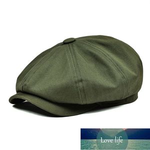 Botvela Newsboy Cap de lenço dos homens chapéu de algodão de algodão feminino padeiro bonés retrô grande capacete grande chapéus Cabbie Beret 003 Preço de fábrica Especialista Qualidade Mais recente estilo