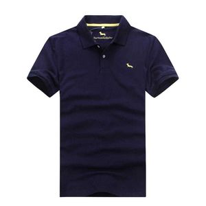 Harmontblaine Men Polo Homme Polo半袖夏サンシャインコットン高品質ClassicaカジュアルスタイルビッグM~3XL Fast Ship 210707