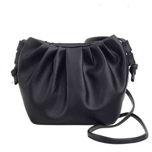 HBP Non- Cloud bag Korean version versatile PU trend candy color one shoulder cross carrying dumpling 1 sport.0018 3OGN UK57