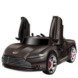 Nuova grande auto elettrica per bambini a quattro ruote con telecomando Bluetooth Auto elettrica giocattolo altalena musicale per bambini