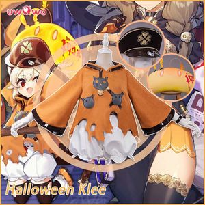 プレセールUWOWOゲームGenshin Impact Klee Cosplay Costume Special for Carnival Halloween Christmas Game Holiday Outfits Y0903