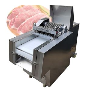 380V Multi Function Dicing Machine для свиных ребра Целая куриная утка замороженные мясорезаторы 220V