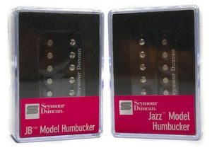 Hot Rodded Humbucker Pickup Gitar Pikapları Set: JB SH-4 Jazz SH-2N Siyah Yeni