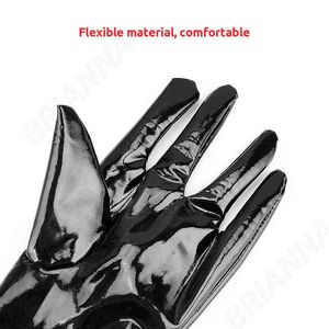 NXYSm bondage BDSM Pole dance sexy leather long tube gloves for women Black Temptation Sex Slave Bondage adult female Erotic game Flirting 1126