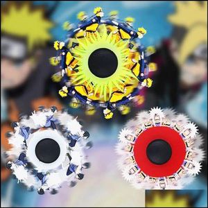 Parti Favor Etkinlik Malzemeleri Şenlikli Ev Bahçe Naruto Spaceeman El Spinner Oyuncak Fidget Spinners Fingertip Gyro İplik Çalışan Top Decomp