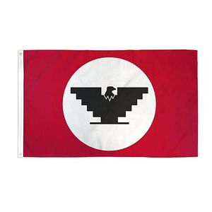 United Field Trabalhadores União Crista União Bandeira Vívida Cor UV Fade Resistente Ao Ar Livre Dupla Decoração Costura Bandeira 90x150cm Esportes Digital Print Wholese