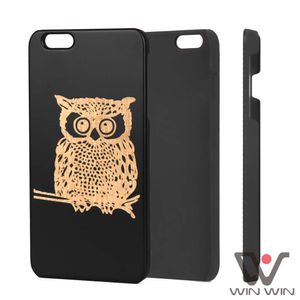 Casos de telefone resistentes a riscos para iphone 6s 7 8 mais 11 12 pro x xs max madeira natural preto PC preto personalizado logotipo padrão atacado