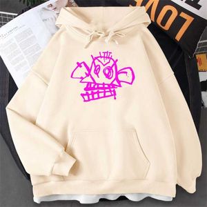 Jinx Arcane Monkey Men's Hoodies Kobiety harajuku pullover anime graficzne bluzy z kapturem zimowe polar męski ubrania z kapturem 220114