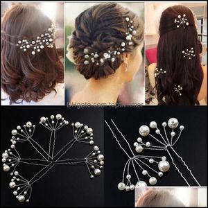 Bun Maker Aessories Tools Productsair pins For Women Hairspins Wedding Witte Pearls Braid Sieraden Bridal Hair Ornaments Aessory Br