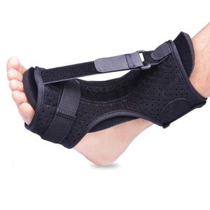 Ankelstöd 1PC Justerbar Plantar Fasciitis Night Splint Foot Drop Orthosis Stabilizer Brace Splints Pairelief