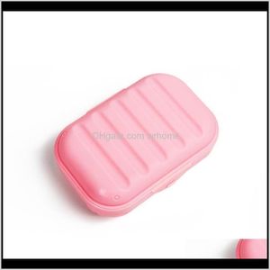 Housekeeping Organization Gardenhigh Quality Plastic Bathroom Shower Soap Box Tray Dish Storage Holder Plate Home Travel Support Wholesale Bo