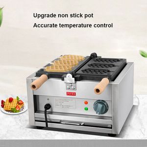 220 В выпекание Pan Electric Waffle сосигал-производителя не-палочки хрустящие французские палочки кексы для губки для гусеницы Гриль Гриль коммерческий состав в кейтеринговом оборудовании