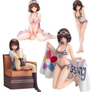 Игрушка 17 см Kato megumi Misaki Kurehito Сексуальная фигурка девушки японского аниме ПВХ Фигурки игрушки для взрослых Коллекционная модель куклы Подарок 240308