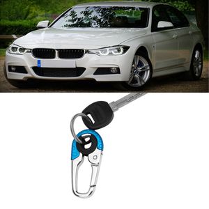 Carro de moda Chaveiro Criativo Titular chave de aço inoxidável Keyring Anti-perdido Keys Anel Auto Styling Acessórios