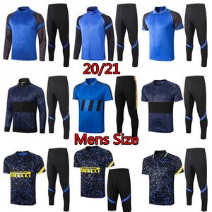 Inter uomo pre partita polo Fans Top Tees giacca Lautaro tuta da calcio cappotto Lukaku allenamento corto Sensi Eriksen sportwear calcio