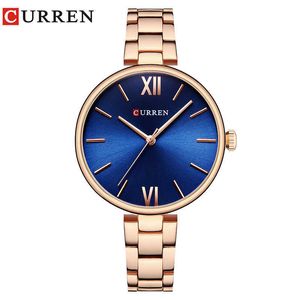 Curren New Luxury Casual Analog Quartz Watch Women Wrist Watch Dress Fashion Watch Female Clock Relogio Feminino Reloj Mujer Q0524