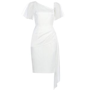 Женские платье сексуальное элегантное белое bodycon дамы одежда партии клуб сетка лето mini 210515