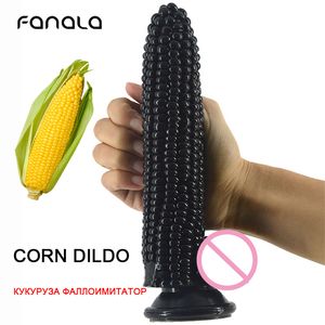 Corn Very Huge Soft Dildo with Suction Cup Penis Dong Dildo Vibrator Adult Sex Toys for Women Gay Masturbation Anal Butt Plug Y0408