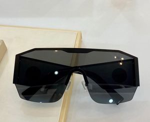 Oversize Shield Sunglasses for Women Men Black Dark Grey Lens 2220 Sport Mask Sunglasses Sun Glasses gafa de sol Fashion Shades UV400 Protection Eyewear With Case