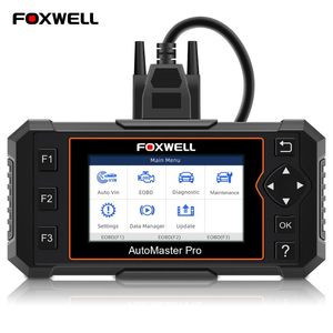 Escáner Foxwell al por mayor-Herramientas de diagnóstico Foxwell NT614 Elite Automotive OBD2 Lector de código de coche Luz de aceite Restablecer Sistemas Diagnóstico OBD Escáner AUTO