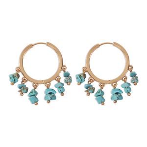 Turquoise Charm BohemianTassel Earrings Women's Earring Jewelry Ear ring E8812