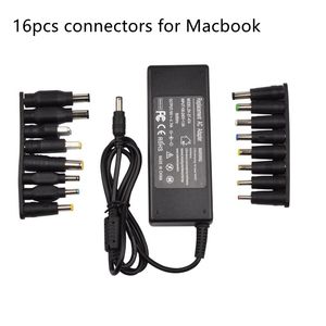 19V 4.74A 90W Adattatori per laptop 16PCS Conector Caricabatterie adattatore di alimentazione universale per Apple Macbook Acer Asus Dell HP Lenovo Samsung Toshiba Netbook 18.5V 19.5V 20V