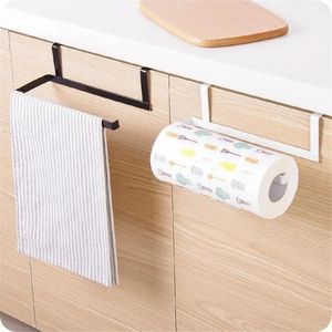 Handdukshållare Hängande Kök Roll Paper Organizer Storage Rack Vävnadshängare