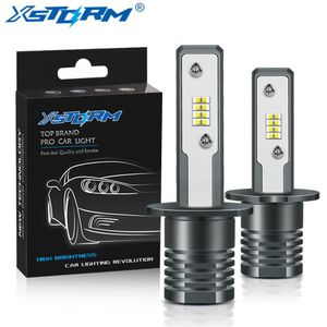 2pcs LED 전구 LED 램프 슈퍼 밝은 12 CSP 자동차 안개 조명 날 운전 12V 24V 6000K 자동차 H1 H3 화이트