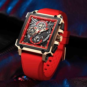 LIGE Mode Vattentät Herrklockor Toppmärke Lyx Herrklocka Sport Quartz Chronograph Armbandsur Relogio Masculinos 210517