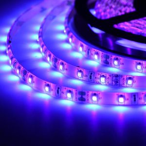 Tira De LED De Luz Negra venda por atacado-Tiras de alta qualidade m ft LED UV Black Light Strip SMD V Flexível Luminárias Blacklight com unidades Lâmpadas Beads
