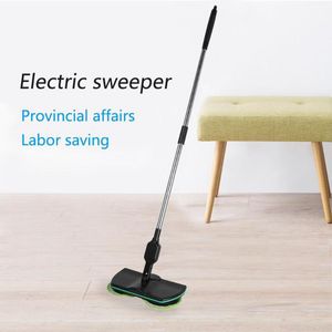 Household Electric Sweeper Mop Floor Cleaning Tools Microfiber Mop Rechargeable Cleaning Brush Automatic Mop Cleaner New Hot 1865 V2