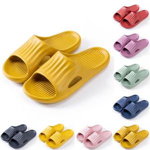 High quality Non-Brand mens women slippers shoes wine red lemon yellow green pink purple blue men slipper bathroom wading shoe