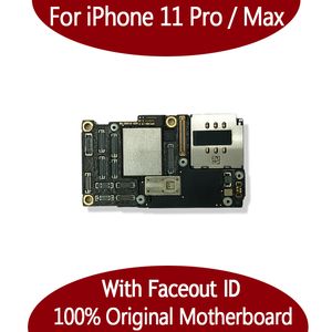 64GB 256GB scheda madre originale per iPhone 11 Pro 11 Pro Max senza Face ID scheda logica di sistema IOS Mainboard Clean iCloud