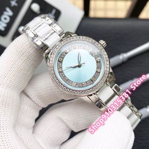 New Women Rose Gold White Ceramic Watches Lady Automatic Mechanical watch Sapphire Stainless Steel Ceramica Strap waterproof