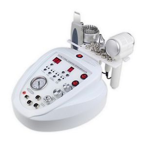 5 IN 1 Diamond Dermabrasion LED Micro Current Ultrasonic Skin Scrubber RF Eye Lifting Cold Hot Hammer