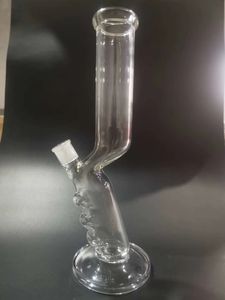 Pipa ad acqua narghilè Bong in vetro dritto da 14 pollici 5 mm vintage nuova G SPOT con ciotola per fumare